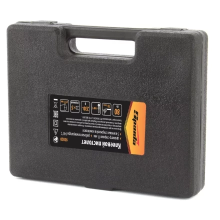 Клеевой пистолет с выключателем 11 мм, в кейсе, 80 Вт, 10 г/мин Sparta 93020 купить в Кургане