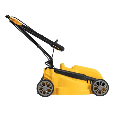 Газонокосилка электрическая GMC-1200, шир.,32см, 1200 Вт, 3 уров., травосб. 30 л// Denzel купить в Кургане