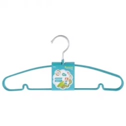 Вешалка для легкой одежды с прорезиненным противоскользящим покрытием 40 см 5 штук в комплекте ELFE 92927