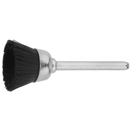Щетка ЗУБР нейлоновая кистевая на шпильке, d 12,0x3,2мм, L 42,0мм, 1шт 35930 купить в Кургане