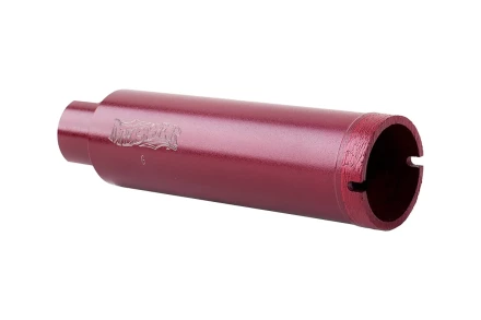 Сегментная алмазная коронка MESSER REDLINE по граниту диаметр 25 мм длина 100 мм купить в Кургане