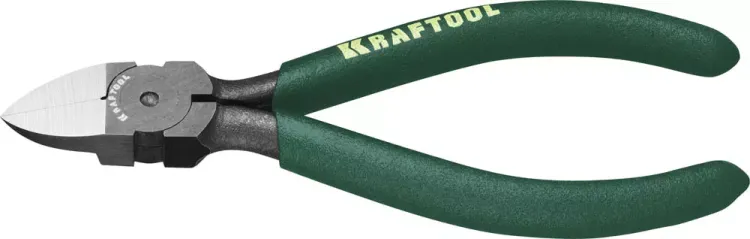 Бокорезы KRAFTOOL "KRAFT-MINI", для пластика и меди, обливные рукоятки, особочистый рез заподлицо, 125мм 220017-8-12 купить в Кургане