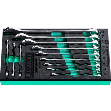 Наборы ключей комбинированных KRAFTOOL, Cr-V, DIN 3110, в EVA-ложементе 27079-H12E купить в Кургане