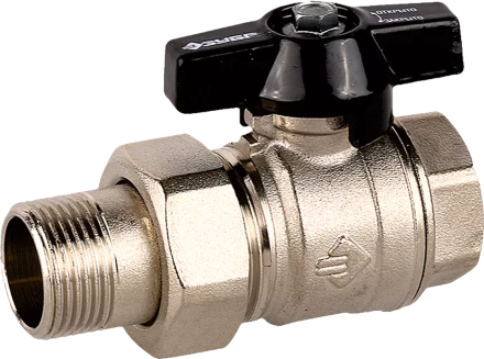 Краны шаровые ВН с накидной гайкой серия ЭКСПЕРТ купить в Кургане