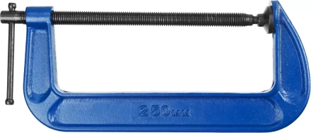 Струбцина  ЗУБР &quot;ПРОФЕССИОНАЛ&quot; тип &quot;G&quot;, корпус - ковкий чугун. 250мм 32245-250_z01 купить в Кургане