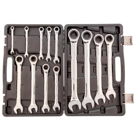 Набор ключей комбинированных Matrix трещоточных 13 шт 14797 купить в Кургане