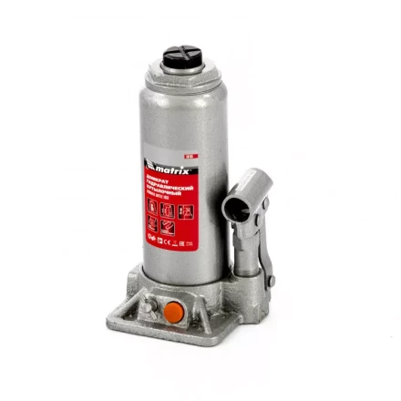 Домкрат гидравлический бутылочный 6 т Matrix 50765 купить в Кургане