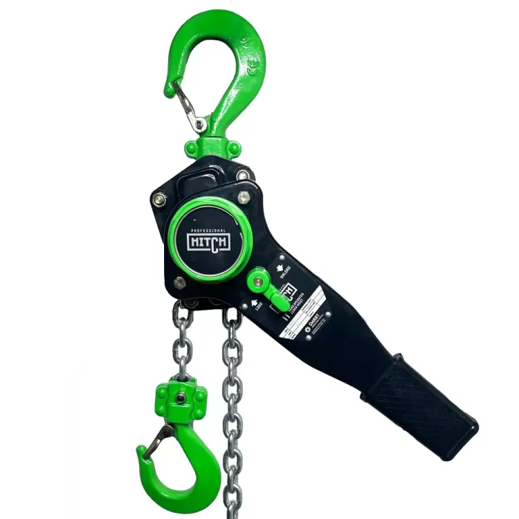 Таль ручная рычажная HITCH LH201-GSB 3 т 12 м. Гальваническая цепь. Защита от перегруза (SZ060984) купить в Кургане