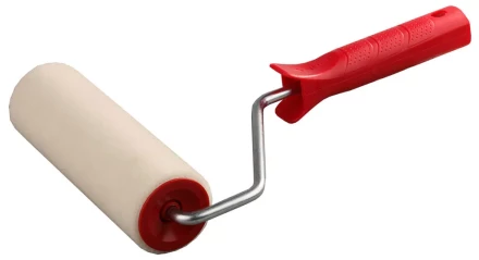 Валик ЗУБР &quot;ЭКСПЕТ&quot; &quot;ВЕЛЮР&quot;, 100% шерсть, ворс 4мм, ручка 8мм, d=48/180мм 03533-18 купить в Кургане