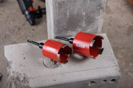 Коронка алмазная HAMMER Ф 68мм (242-503) купить в Кургане