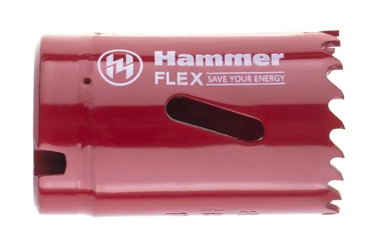 Коронка биметаллическая HAMMER Ф32х38мм 5/8" BiMETALL (224-006) купить в Кургане