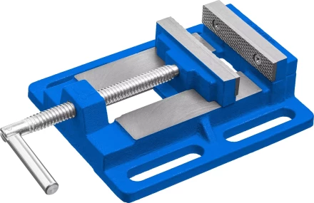 ЗУБР 100 мм, станочные сверлильные тиски, Профессионал (32721) купить в Кургане