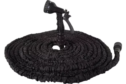 Набор для полива с растягивающимся шлангом 30м Eurolux 73/7/2/40 купить в Кургане