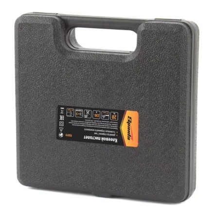 Клеевой пистолет с выключателем 7 мм в кейсе, 20 Вт, 5 г/мин Sparta 93019 купить в Кургане