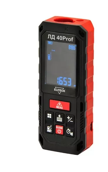 Дальномер лазерный ЛД 40 Prof Elitech купить в Кургане