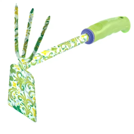 Мотыжка комбинированная Palisad, 65 х 310 мм, стальная, пластиковая рукоятка, Flower Green, 620415 купить в Кургане