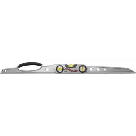 Уровень ЗУБР &quot;ACURATE 2&quot; литой алюминиевый, фрезерованный, эргономичная рукоятка, 3 ампулы, 80 см 34592-080 купить в Кургане