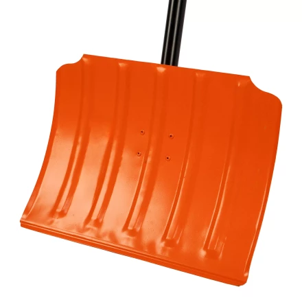 Лопата для уборки снега стальная Сибртех, 470х335х1335 мм, стальной черенок, Россия, 61656 купить в Кургане