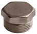 Заглушка GENERAL FITTINGS никелированная латунь, 6-ти гранная головка, наружная резьба, 1&quot; 51097-S-1 купить в Кургане