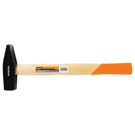 Молоток с деревянной рукояткой  0,30кг   Кратон  2 15 01 001 купить в Кургане