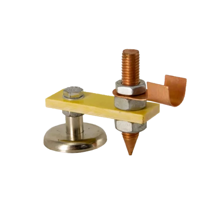 Клемма заземления магнитная МКЗ-300K1 (с изолированным контактом) Оберон KY1206 купить в Кургане