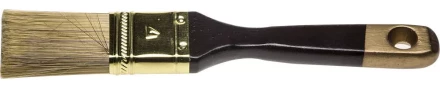 STAYER “KANEKARON-EURO”. Кисть плоская, искусственная щетина, деревянная ручка, 38мм 0106-038 купить в Кургане