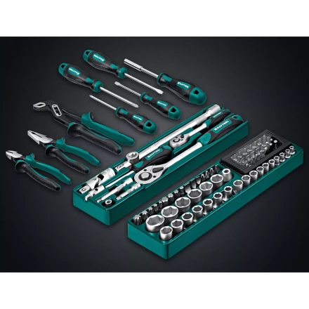 Универсальный набор инструмента в металлическом боксе, 99 предм. 27978-H99 купить в Кургане