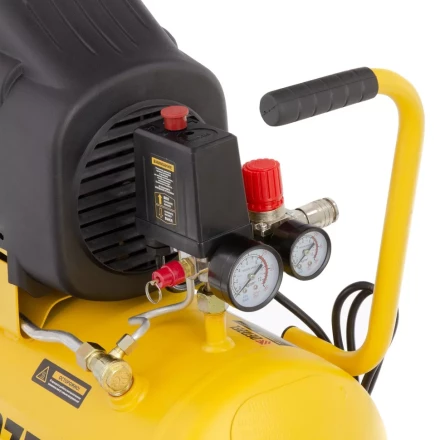 Компрессор воздушный DLC1300/24 безмасляный 1.3 кВт, 24 литра, 206 л/мин Denzel 58171 купить в Кургане