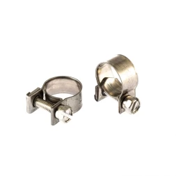 Хомуты металлические MINI 12-14 мм ширина 9 мм винтовой W4 2 шт Сибртех 475043