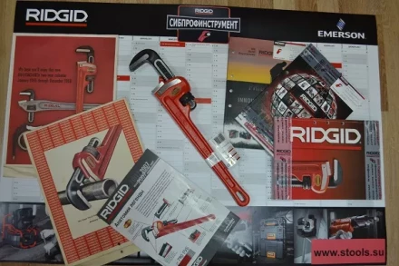 Прямой трубный ключ для тяжелых работ 18  31025 купить в Кургане