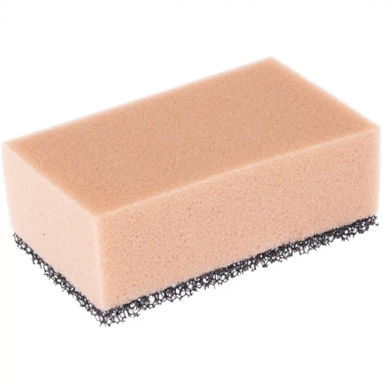 Губка комбинированная для удаления эпоксидной затирки 160х95х60 мм Сибртех 86839 купить в Кургане