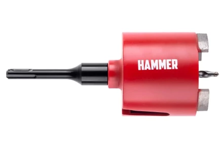 Коронка алмазная HAMMER Ф82мм (242-504) купить в Кургане