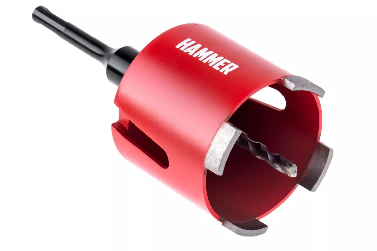 Коронка алмазная HAMMER Ф82мм (242-504) купить в Кургане