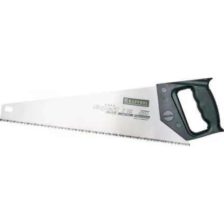 Ножовка по дереву (пила) KRAFTOOL BLITZ 400 мм, 7/8 TPI, быстрый рез поперек волокон, зубья - «S» : прямые 15005-40 купить в Кургане