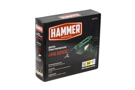 Дрель HAMMER DRL500С купить в Кургане