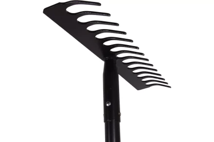 Грабли прямые Вихрь 14 зубьев, сталь, с металлическим черенком 73/7/1/13 купить в Кургане