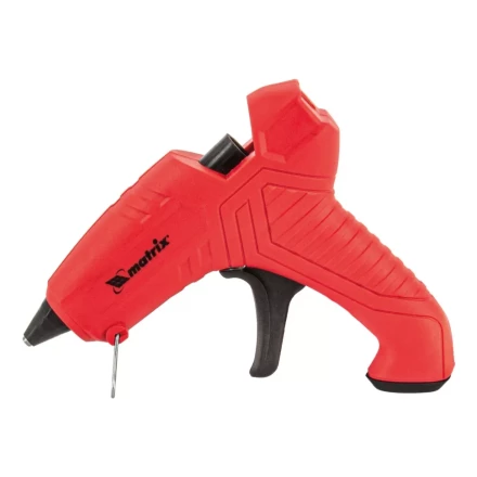 Клеевой пистолет, 11 мм, 25 (80) Вт, 16 г/мин Matrix 93004 купить в Кургане