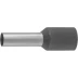 Наконечник СВЕТОЗАР штыревой, изолированный, для многожильного кабеля, серый, 4,0 мм2, 10шт 49400-40 купить в Кургане