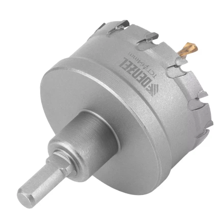 Коронка по металлу твердосплавная, 64 мм Denzel 724018 купить в Кургане