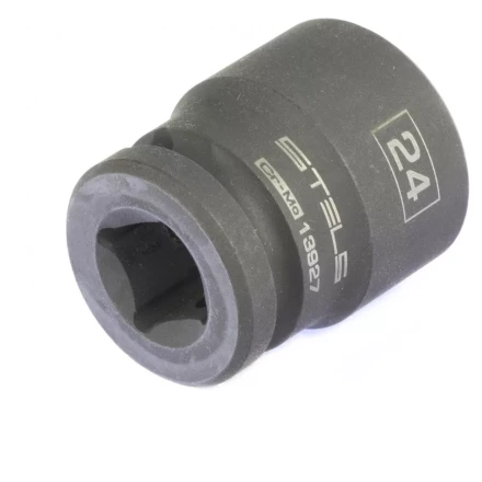 Головка ударная шестигранная 24 мм 1/2&quot; CrMo  Stels 13927 купить в Кургане