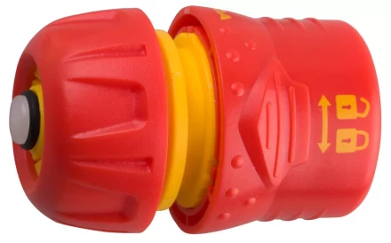 Соединитель GRINDA пластмассовый c автостопом и запирающим механизмом, 1/2&quot; 8-426331 купить в Кургане