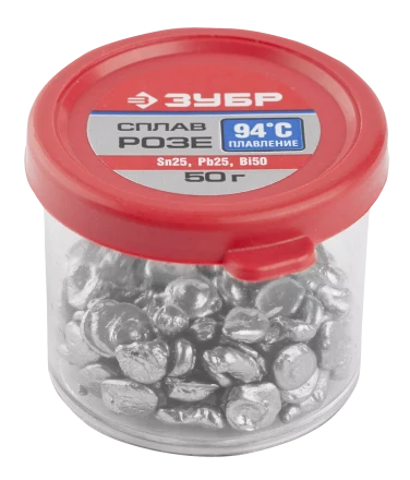 Сплавы РОЗЕ (Sn25Pb25Bi50) серия Без серии купить в Кургане