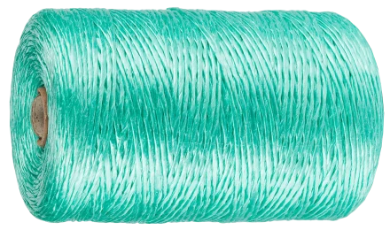 Шпагат ЗУБР d 1,8 мм 60 м 1200 текс 50 кгс зеленый полипропиленовый шпагат 50033-060 купить в Кургане