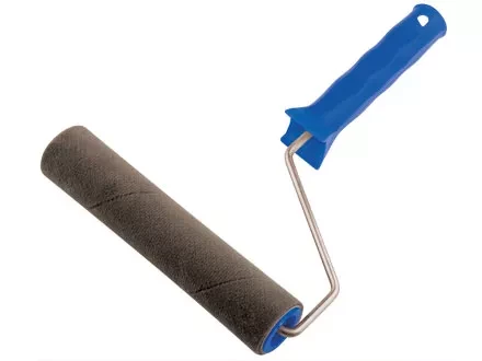 Валик "ВЕЛЮР" с ручкой 240 мм ворс 2 мм D - 36 мм  СИБРТЕХ 80135 купить в Кургане