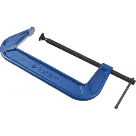 Струбцина  ЗУБР &quot;ПРОФЕССИОНАЛ&quot; тип &quot;G&quot;, корпус - ковкий чугун. 300мм 32245-300_z01 купить в Кургане