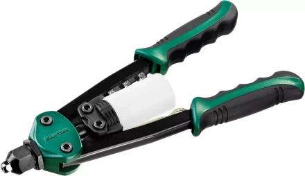 Заклепочник двуручный силовой компактный, KRAFTOOL &quot;MaxKraft-48&quot; 31161, для заклёпок d=2,4-4,8 мм из Al, стали, нерж стали, усил литой корпус 31161 купить в Кургане