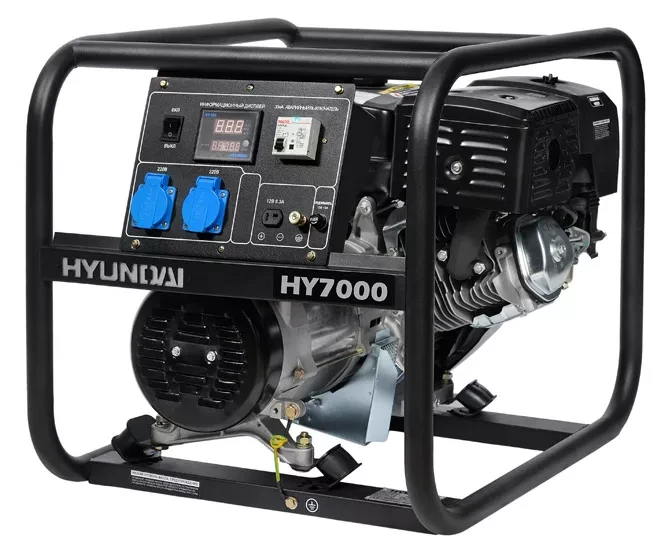 Бензогенератор Hyundai HY 7000 купить в Кургане