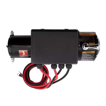 Лебедка автомобильная электрическая Denzel 52022 LB-2200, 2.2 т, 3.3 кВт, 12 В купить в Кургане