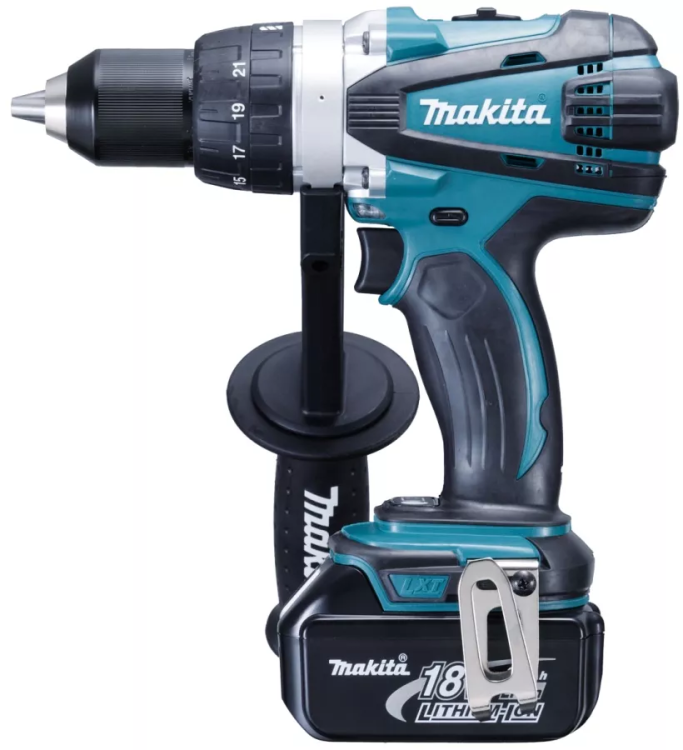 Дрель-шуруповерт аккумуляторная Makita DDF458RFE купить в Кургане