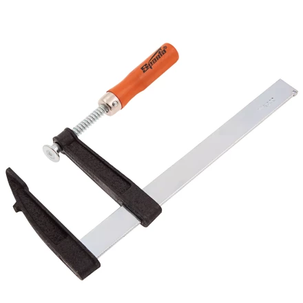 Струбцина F-образная Sparta, 200 х 80 х 260 мм, 204275 купить в Кургане